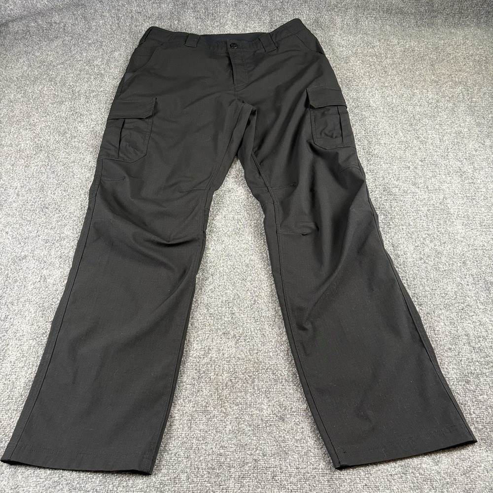 Under Armour Cargo Pants Men's 36x34 Black UA Storm Loose Tactical Outdoor Tech